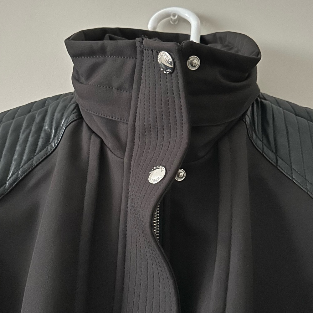 EUC - Michael by Michael Kors Black Moto Jacket - Size: M - Picture 3 of 6